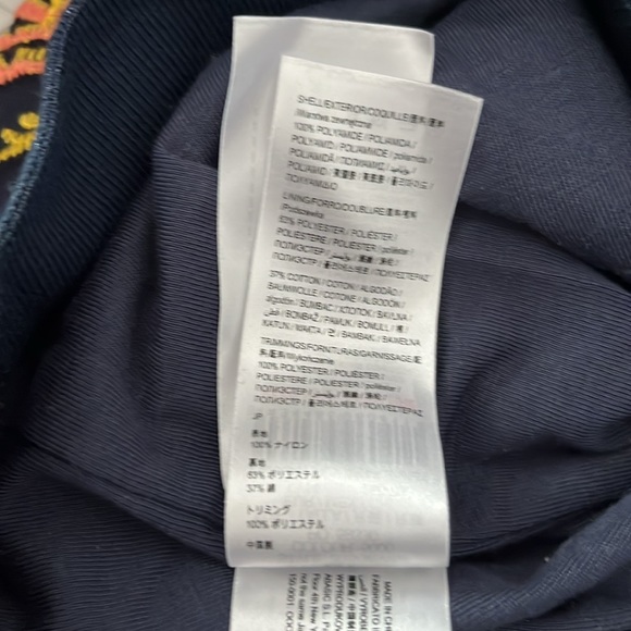 DESIGUAL BLUE FLORAL BOMBER - Picture 12 of 16